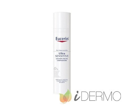 EUCERIN ULTRASENSITIVE loción limpiadora, 100 ml